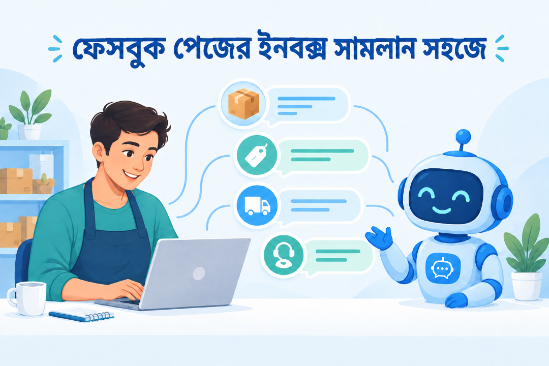 ফেসবুক পেজে একই প্রশ্নের উত্তর দিতে দিতে ক্লান্ত? ইনবক্স সামলানোর সহজ উপায়